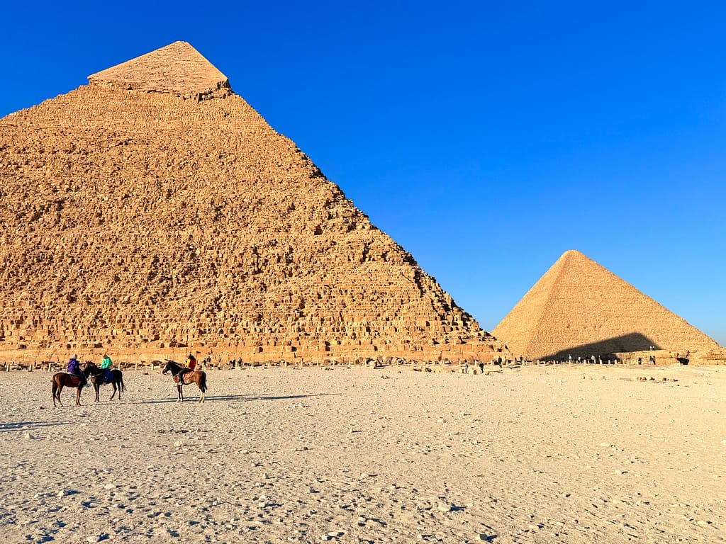 Piramides no Cairo