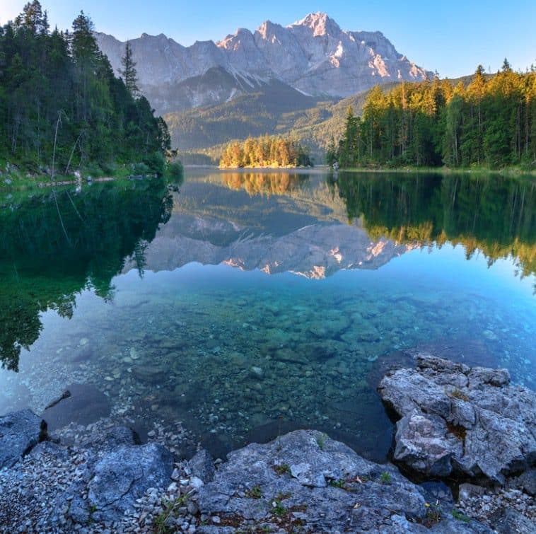 Impressionante Eibsee
