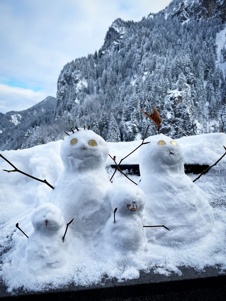 Inverno no Castelo Neuschwanstein